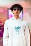 Nota Bird Printed Men's Cotton Long Sleeve Sharon 3 Thread Hooded Sweatshirt - 3