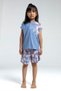U.S. Polo Assn Girls' Shorts Set, Floral Print, Comfort Summer Chic - 3