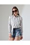 Trend Women's Stripe Shirt - Stripe Detail, Relaxed Fit, Classic & Modern Style - 3