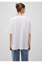 Printed White Women's T-Shirt M1600843-70000 - 4