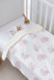 Plush Double Face Blanket (80X120) - Fam Goals - Salmon Star And Rainbow