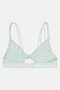 Women Non Padded Micro Fiber Bra, Green - 2