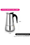 Moka Pot Coffee Maker 450mL, Espresso Maker Stovetop for 9-Cups Induction Bottom - 5