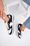 Black Women's Casual Sneakers Shoes - 3