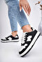 Black Women's Casual Sneakers Shoes