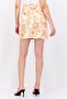Women Floral Print Belted Mini Skirt, Multicolor - 3