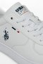 U.S. Polo Assn. Thunder 5Fx Phlon Lightweight Sole Casual Unisex Sports Shoes White - 6