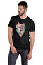 First Turkish States Flags Bozkurt Tshirt Black Götürk Tengri T-Shirt