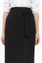 Apsen Women's Black Bow Detailed Long Pencil Skirt 2093-95 - 3