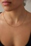 Steel Ball Chain Thin Herringbone Snake Chain Necklace Thin Italian Chain 1mm Exquisite Minimal 45cm - 2