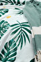 طقم بيكيه مطبوع لشخص واحد Monstera Green - 6