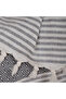 Natural Buldan Work Arms Knitted Sofa Sofa Bed Seat Cover 180x300 Large Size Cotton Woven-anthracite - 4