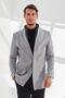 Men's Slim Fit Long Cashmere Coat - 5