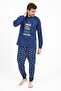 2996 Pure Love Little Sweet Men's Long Sleeve Pajama Set - 2