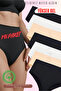 High Waist Cotton Plus Size Bato Women's Panties 7 Pack