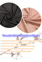 High Waist Plus Size Cotton 5 Pieces Bato Women's Panties Lightweight Shaping / Sculpting Effects-Soft Combed Fabric - 4