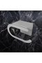 Toilet Paper Holder Self Adhesive with Phone Shelf Stainless Steel Oval Toilet Paper Roll Holder - 2