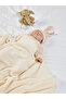 Brighton Ecru Muslin 4 Layer Muslin 100X110M 100% Cotton Cream Color Fringed Baby Muslin Blanket - 5