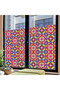 61X100 cm Patterned Frosted Glass Stained Glass Foil - Self Adhesive