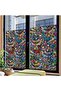 Glass Stained Glass Foil, Self Adhesive, Patterned Frosted Glass Foil 61X100 cm