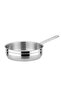 9 Piece Cookware Set Stainless Steel 18/10 Turkey Made Silver - 4