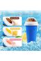 Slushie Maker Cup, Magic Squeeze Cooling Maker for Milkshake, Smoothie, Ice Mug, Portable - 2