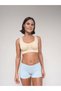 Moncorno Model Flexible Fabric Comfortable Sports Corset Light Blue Color03 - 3