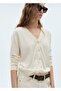Mulberry Silk Blend Rib Cardigan