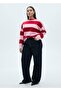 Round neck striped sweater - 6
