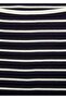 Striped boat neck T-shirt - 7