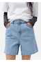 Straight Cut Shorts with Pens Detail - 7