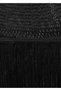 Openwork Knitted Fringed Dress - 8