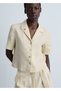 100% Linen Short-Sleeve Shirt