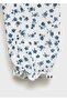 Floral Pattern Cotton Blouse - 5