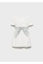 Linen Blended Bow Dress - 2