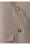 Wool Blend Blazer Jacket - 7
