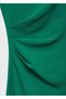 Drape A-Line Dress with Waist - 8