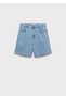 Straight Cut Shorts with Pens Detail - 3