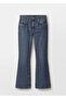Mid-Waist Flared Jeans - 3