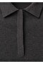 Wool Blend Polo Neck Sweater - 8