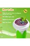 Slushie Maker Cup, TIK TOK Magic Quick Frozen Smoothies, Double Layer Squeeze Cup (Green) - 2
