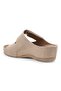 New Anatomical Sole Gel Supported Heel Spur Four Seasons Women's Slippers - 4