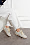 Suede Lace-Up Flat Sole Sneaker Women's Sneakers