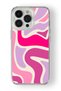 iPhone 16 Pro Compatible Pastel Design Printed Transparent Case
