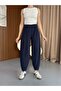 Scuba Crepe Fabric Harem Style Balloon Trousers