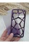 iPhone 7 - 8 - Se Compatible Geometric Diamond Patterned Case That Can Be Used Either Transparent or Silvery - 5