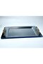 Luxury Steel Tea, Coffee Presentation Tray with Special Handle Detail