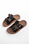 Large Size Men's Slippers, Men's Double Buckle Extra Comfortable Casual Slippers