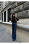 Lya Hsn Dodge Vanessa Defne Maria All Blue Deep Navy Blue Jean Pants New