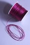 1 Mm 100 Meters Fuchsia Color Thin Parachute Rope Macrame Bracelet Rope Necklace Jewelry Design Rope